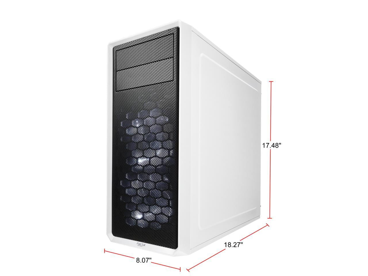 Focus G White ATX Mid Tower Computer Case