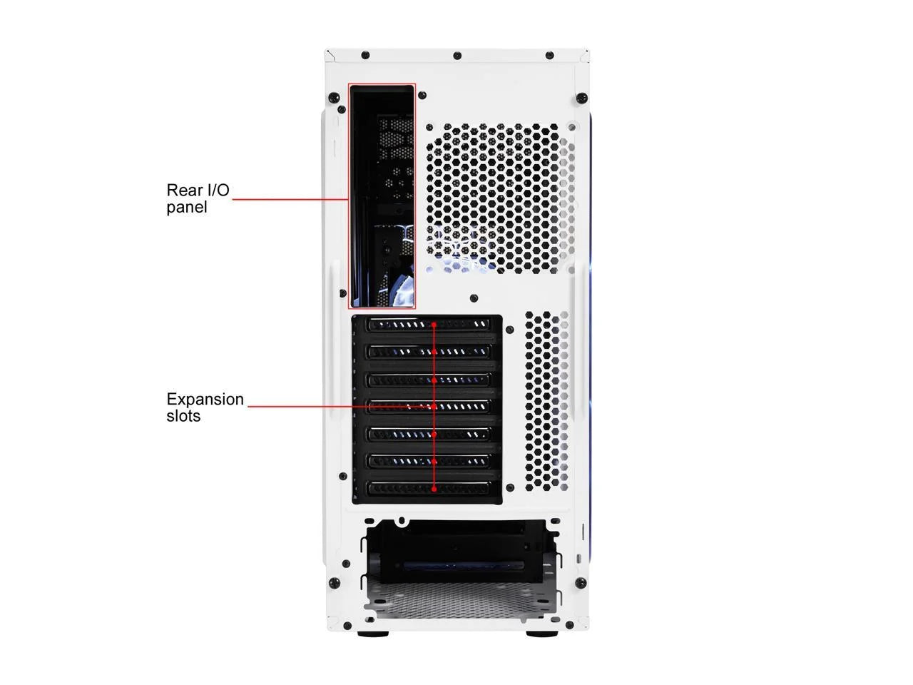 Focus G White ATX Mid Tower Computer Case