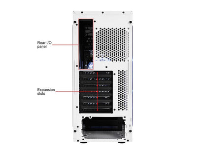 Focus G White ATX Mid Tower Computer Case